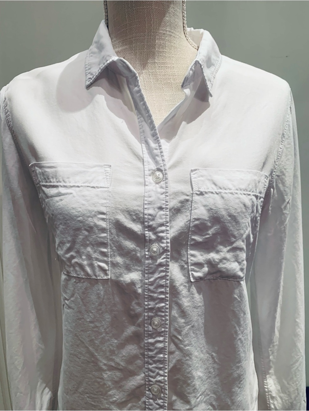 🌹FREE PEOPLE🌹THREAD+SUPPLY GINGER BUTTON DOWN BLOUSE. NWT! - Picture 3 of 12
